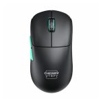 Imagen del ratón CHERRY XTRFY M68 Wireless, inalámbrico y ergonómico, SKU CX-M68W-BLACK, ideal para gaming y trabajo