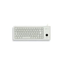 Teclado CHERRY G84-4420 con conexión USB, disposición Internacional de EE.UU. y color gris. SKU G84-4420LUBEU-0
