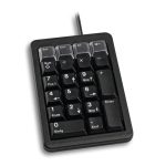 Teclado numérico compacto CHERRY G84-4700 para portátil o PC, USB conexión, color negro, SKU G84-4700LUCUS-2