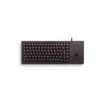 Teclado CHERRY G84-5400LUMES negro compacto con conexión USB. Diseño ideal para uso en el hogar. SKU: G84-5400LUMES-2