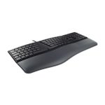 CHERRY KC 4500 ERGO teclado universal con conexión USB, diseño QWERTY en español y color negro. SKU: JK-4500ES-2