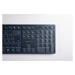 Teclado inalámbrico CHERRY KW 9100 SLIM, compatible con RF Wireless y Bluetooth, diseño QWERTY en inglés, color negro, SKU JK-9100EU-2