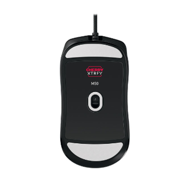 CHERRY XTRFY M50 5 Vista lateral del CHERRY XTRFY M50 mostrando diseño ergonómico