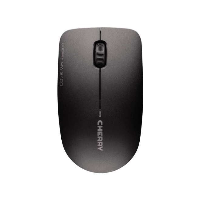 CHERRY MW 2400 ratón Oficina Ambidextro RF inalámbrico Óptico 1200 DPI 5 CHERRY MW 2400 ratón inalámbrico con batería