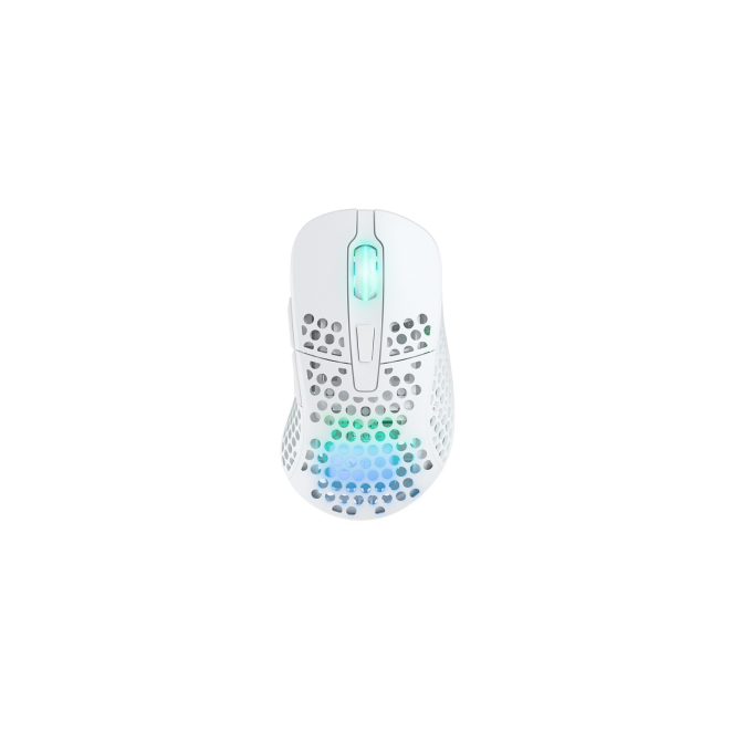 CHERRY XTRFY M4 RGB ratón gaming 19000 DPI Ratón para juegos CHERRY XTRFY M4 RGB con 19000 DPI, óptico, conexión inalámbrica RF y USB Type-C, SKU M4W-RGB-WHITE