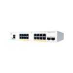 Switch gestionado L2 Cisco Catalyst C1000-16FP-2G-L con 16 puertos Gigabit Ethernet y PoE, SKU: C1000-16FP-2G-L