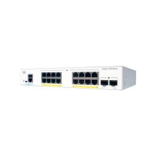Switch gestionado L2 Cisco Catalyst C1000-16FP-2G-L con 16 puertos Gigabit Ethernet y PoE, SKU: C1000-16FP-2G-L