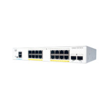 Switch gestionado Cisco Catalyst C1000-16P-2G-L L2 Gigabit Ethernet, compatible con PoE. SKU: C1000-16P-2G-L