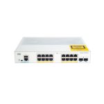 Switch gestionado Cisco Catalyst C1000-16P-2G-L L2 Gigabit Ethernet, compatible con PoE. SKU: C1000-16P-2G-L