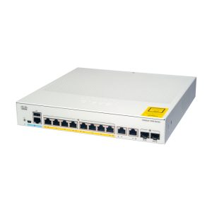 Switch gestionado gris Cisco Catalyst C1000-8FP-2G-L L2 Gigabit Ethernet con PoE SKU: C1000-8FP-2G-L