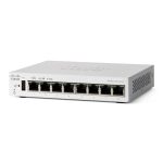 Switch Cisco C1200-8T-D gestionado L2/L3 Gigabit Ethernet (10/100/1000) en color blanco, SKU C1200-8T-D