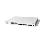 Imagen del Cisco Catalyst C1300-24XTS switch gestionado L2/L3 con conectividad 10G Ethernet en color gris, SKU C1300-24XTS