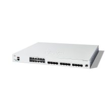 Imagen del Cisco Catalyst C1300-24XTS switch gestionado L2/L3 con conectividad 10G Ethernet en color gris, SKU C1300-24XTS