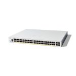 Switch Gestionado Cisco C1300-48P-4X L2/L3 Gigabit Ethernet con 48 puertos en color blanco, SKU C1300-48P-4X