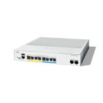 Imagen del Cisco Catalyst C1300-8MGP-2X, un switch gestionado L2 L3 Gigabit Ethernet con soporte PoE, en color gris. SKU: C1300-8MGP-2X.