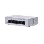 Switch Cisco CBS110 1U en color gris, tipo no administrado L2 con puertos Gigabit Ethernet (10/100/1000), SKU CBS110-5T-D-EU