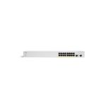 Cisco CBS220-16T-2G, un switch gestionado L2, con Gigabit Ethernet (10/100/1000) en color blanco, SKU CBS220-16T-2G-EU