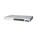 Switch Cisco CBS220-24FP-4G gestionado L2, Gigabit Ethernet, PoE, color blanco. SKU: CBS220-24FP-4G-UK.