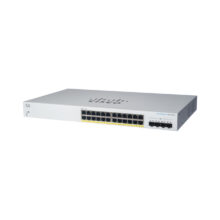 Switch Cisco CBS220-24FP-4G gestionado L2, Gigabit Ethernet, PoE, color blanco. SKU: CBS220-24FP-4G-UK.