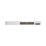 Switch Cisco CBS220-24FP-4G gestionado L2, Gigabit Ethernet, PoE, color blanco. SKU: CBS220-24FP-4G-UK.