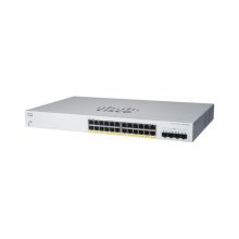 Switch gestionado Cisco CBS220-24P-4G blanco 1U con 24 puertos Gigabit Ethernet y PoE, SKU CBS220-24P-4G-UK