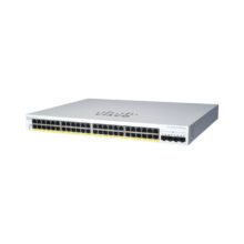 Cisco Business 220 Series Smart Switch gestionado L2 con Gigabit Ethernet (10/100/1000), y Energía sobre Ethernet PoE, modelo CBS220-48P-4G-UK