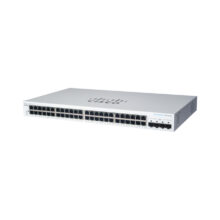 Cisco CBS220-48P-4X gestión L2, 48 puertos Gigabit Ethernet 10/100/1000, energía sobre Ethernet PoE, blanco, SKU CBS220-48P-4X-UK