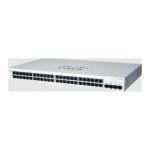 Cisco CBS220-48T-4G Gestionado L2 Gigabit Ethernet (10/100/1000) 1U Blanco