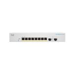 Imagen del Switch Cisco CBS220-8FP-E-2G Gestionado L2 Gigabit Ethernet con PoE en color blanco, SKU CBS220-8FP-E-2G-UK