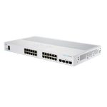 Cisco CBS250-24T-4G-EU switch gestionado L2/L3, 24 puertos Gigabit Ethernet (10/100/1000), carcasa plata, SKU CBS250-24T-4G-EU