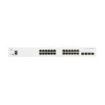 Cisco CBS250 Gestionado L3 Gigabit Ethernet 10/100/1000, Montaje en rack 1U, SKU CBS250-24T-4G-UK