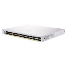 Imagen del switch Cisco CBS250-48P-4XEU-RF gestionado L3 Gigabit Ethernet (10/100/1000) Energía sobre Ethernet (PoE) 1U en color gris SKU CBS250-48P-4XEU-RF