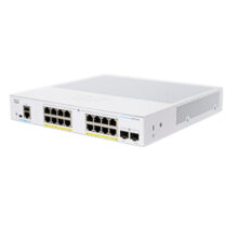 Imagen del switch gestionado Cisco CBS350-16P-2G-EU, 16 puertos Gigabit Ethernet, color plata, SKU CBS350-16P-2G-EU