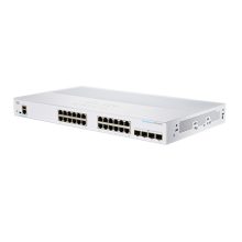 Switch Cisco CBS350-24T-4G-EU gestionado L2/L3 con 24 puertos Gigabit Ethernet (10/100/1000) en color plata
