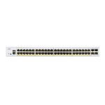 Cisco CBS350-48P-4G-UK switch gestionado L2/L3 con Gigabit Ethernet (10/100/1000), energía sobre Ethernet (PoE) en color plata, SKU CBS350-48P-4G-UK