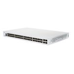 Cisco CBS350-48T-4G-EU, switch gestionado de capa 2 y 3, 48 puertos Gigabit Ethernet, color plata, SKU CBS350-48T-4G-EU