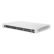 Switch Cisco CBS350-48T-4X-EU gestionado L2/L3, 48 puertos Gigabit Ethernet, SKU CBS350-48T-4X-EU, color plata