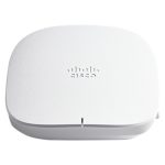 Imagen del punto de acceso inalámbrico Cisco CBW150AX-E-EU de 1200 Mbit/s en color blanco con capacidad de energía sobre Ethernet (PoE). SKU: CBW150AX-E-EU