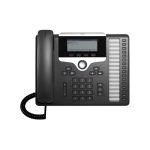 Cisco 7861 teléfono IP en negro y plata con pantalla LCD de 16 líneas, SKU CP-7861-K9=