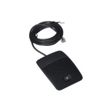 Micrófono Cisco modelo CP-8832-MIC-WIRED= en color plata, diseñado como accesorio para videoconferencia.