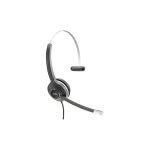 Cisco 531 auriculares alámbrico con diadema diseñados para oficina y centro de llamadas, color negro y gris, SKU CP-HS-W-531-USBA=