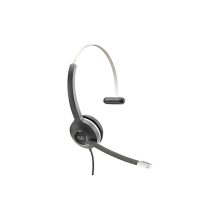 Cisco 531 auriculares alámbrico con diadema diseñados para oficina y centro de llamadas, color negro y gris, SKU CP-HS-W-531-USBA=