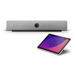 Cisco Webex Room Bar sistema de video conferencia con cámara de 12 MP y conexión Ethernet. SKU: CS-BAR-T-K9