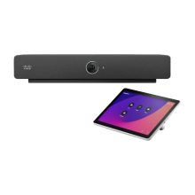 Cisco Webex Room Bar, sistema de videoconferencia con cámara de 12 MP y conectividad Ethernet. SKU: CS-BAR-W-C-K9