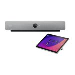 Sistema de videoconferencia Cisco Webex Room Bar con cámara de 12 MP, conectividad Ethernet y SKU CS-BAR-W-K9