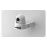 Cisco Webex PTZ 4K Camera en colores negro y blanco, resolución de 3840 x 2160 píxeles, 60 cuadros por segundo, SKU CS-CAM-PTZ4K=
