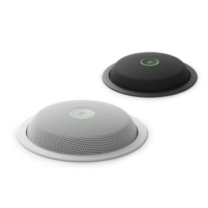 Imagen del producto Cisco REPLACEMENT RECESSPLATETABLEMICPRO-CARBONBLACK(3-PACK)-SPARE, un micrófono de reemplazo con placa de mesa en color negro carbono, SKU CS-MIC-ARY-RCPL-C=