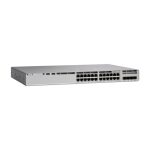 Imagen del switch gestionado Cisco Catalyst C9200 con característica L3 Gigabit Ethernet y soporte de PoE, SKU C9200-24P-E