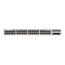 Cisco Catalyst C9200, switch gestionado de capa 3, con 48 puertos Gigabit Ethernet y 10/100/1000 Mbps de velocidad. SKU: C9200-48P-A