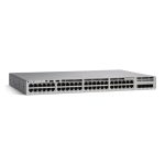 Cisco Catalyst 9200L gestionado L3 switch con puertos Ethernet 10G (100/1000/10000) en color gris. SKU: C9200L-48T-4X-E